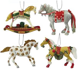 Trail of the Painted Ponies, Christmas 2009 Ornament Set