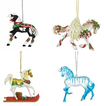Trail of the Painted Ponies, Christmas 2019 Ornament Set