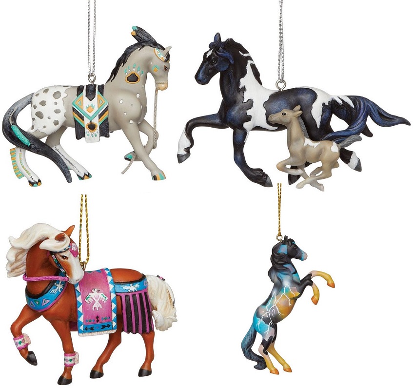 Trail of the Painted Ponies, 2021 Ornament Set