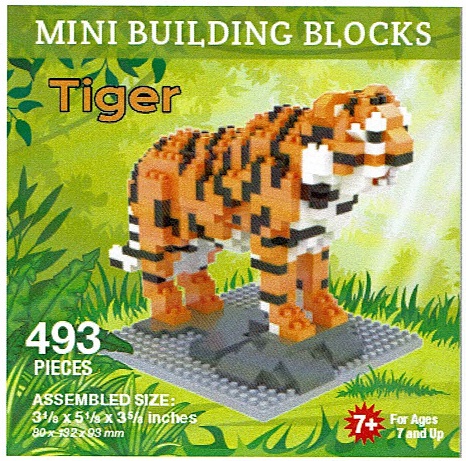 Tiger Mini Building Blocks