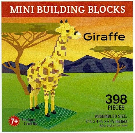 Giraffe Mini Building Blocks
