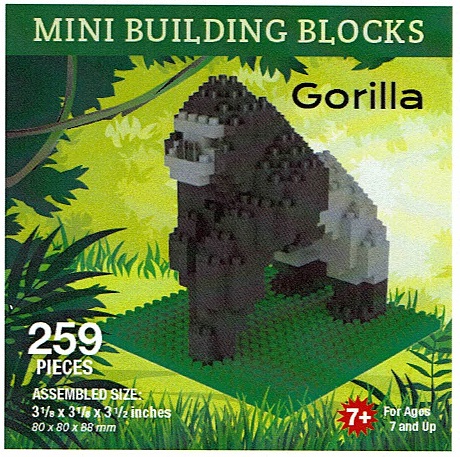 Gorilla Mini Building Blocks