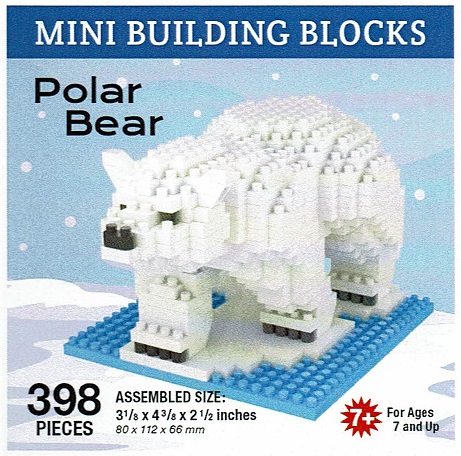 Polar Bear Mini Building Blocks