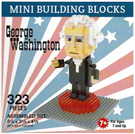 George Washington Mini Building Blocks