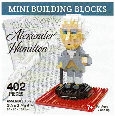 Alexander Hamilton Mini Building Blocks