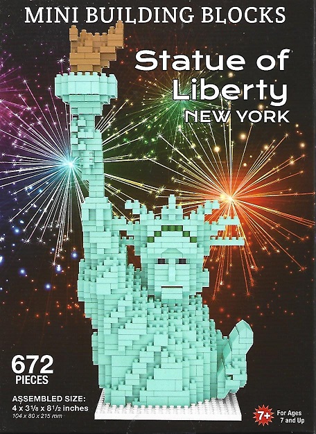 Statue of Liberty Mini Building Blocks
