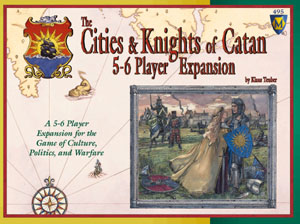 Cities and Knights of Catan 5-6 Player Expansion