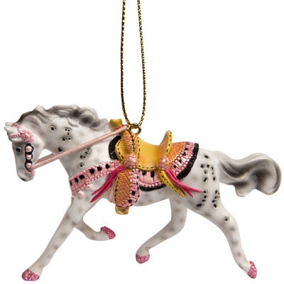 Tickled Pink Pony Ornament