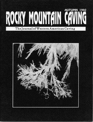 Rocky Mountain Caving Autumn 1992