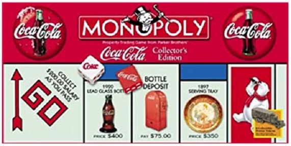 Coca-Cola Collector's Edition Monopoly