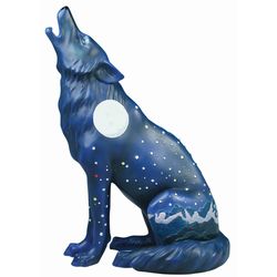 Howling Moon Wolf
