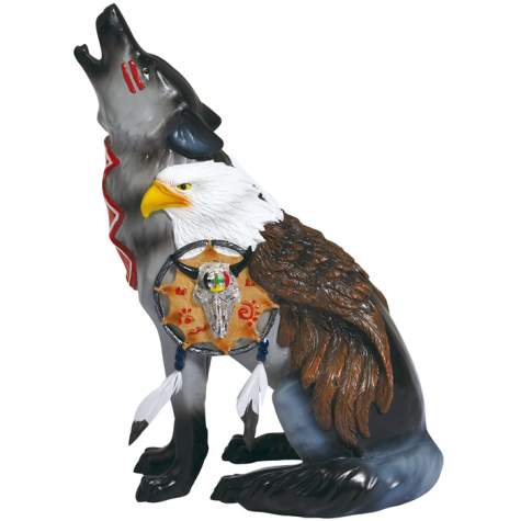 Under Eagle's Wings Wolf