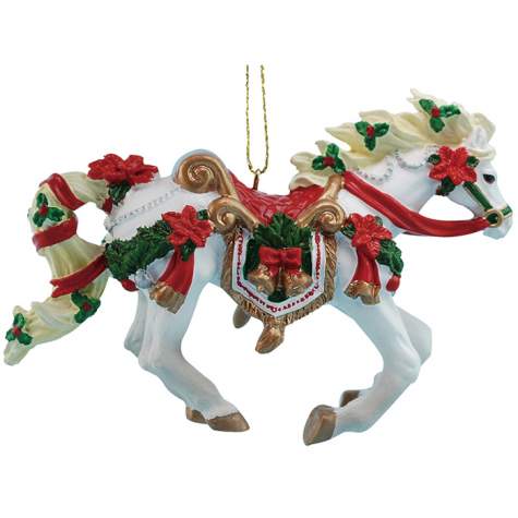 Christmas Carousel Thoroughbred Ornament